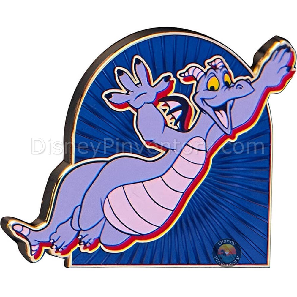 D23-Exclusive Gold Member Disney Classics and Fan Favorites Boxed Pin Set - Figment - Pin 50443