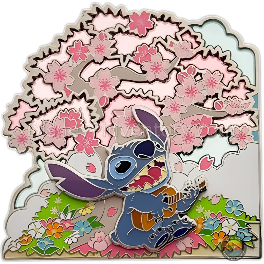 Disney Four Seasons: Stitch Spring Pin - Pin 50465