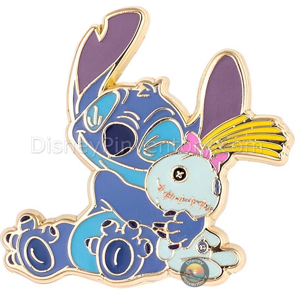 Disney Lilo and Stitch Series 1 Micro Mystery Pin Set - Stitch & Scrump - PALM Exclusive - Pin 50480