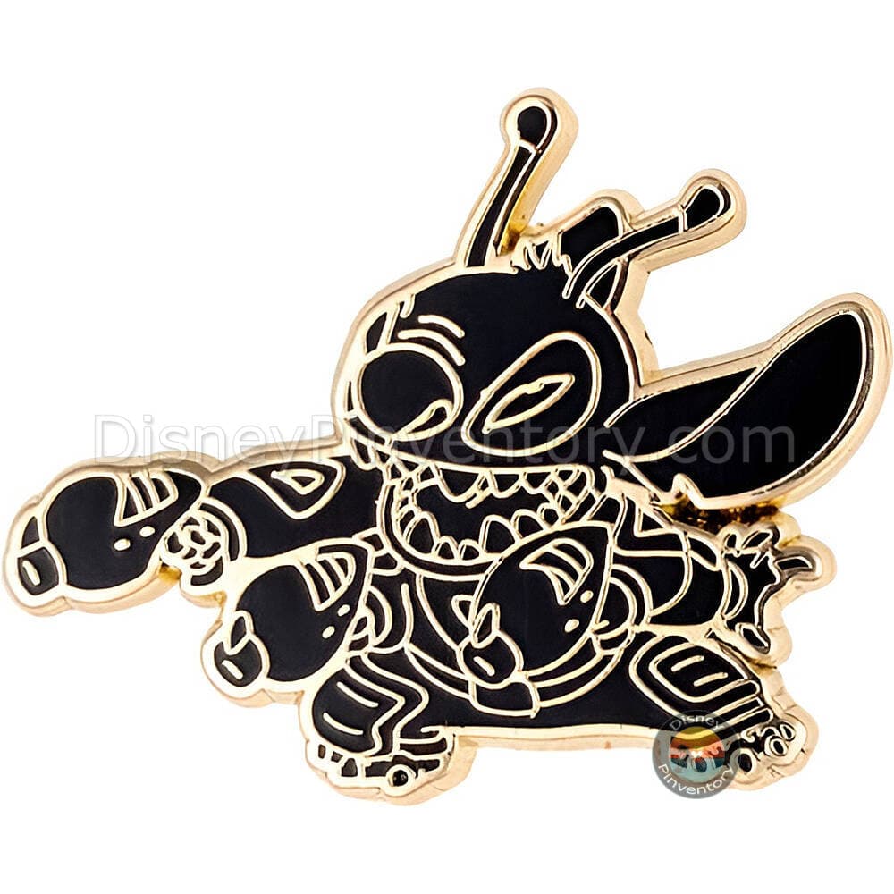 Disney Lilo and Stitch Series 1 Micro Mystery Pin Set - Black Experiment 626 Stitch Chaser - PALM Exclusive - Pin 50493