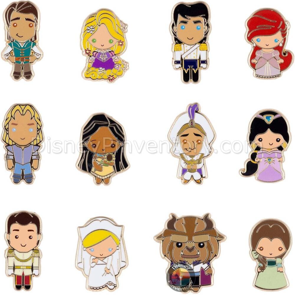 Disney Princess Romance Series Micro Mystery Pin Set - PALM Exclusive - Pin 50519