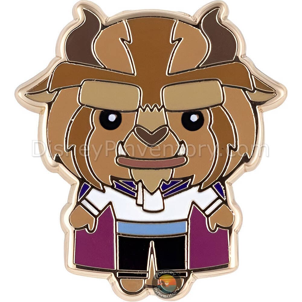 Disney Princess Romance Series Micro Mystery Pin Set - Beast - PALM Exclusive - Pin 50530