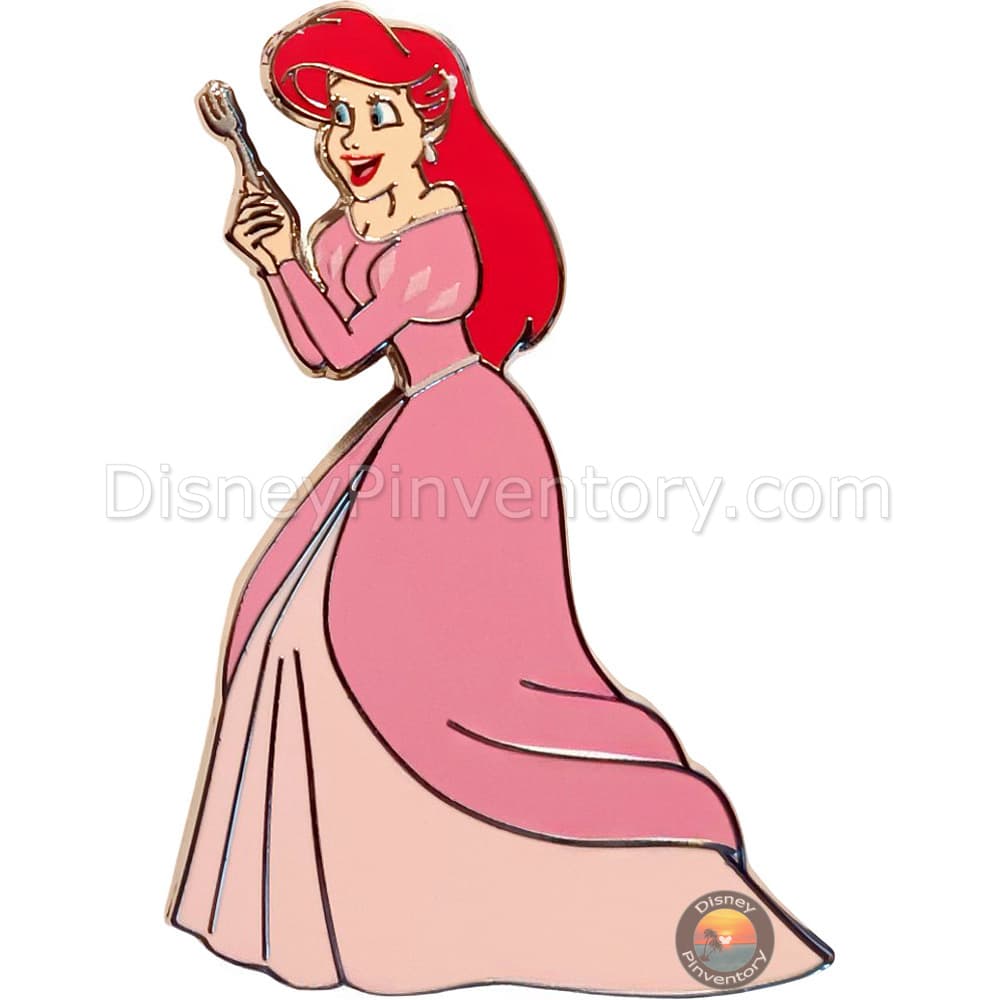 Ariel with Dinglehopper Pin - Disneyland Resort Paris - Pin 50573