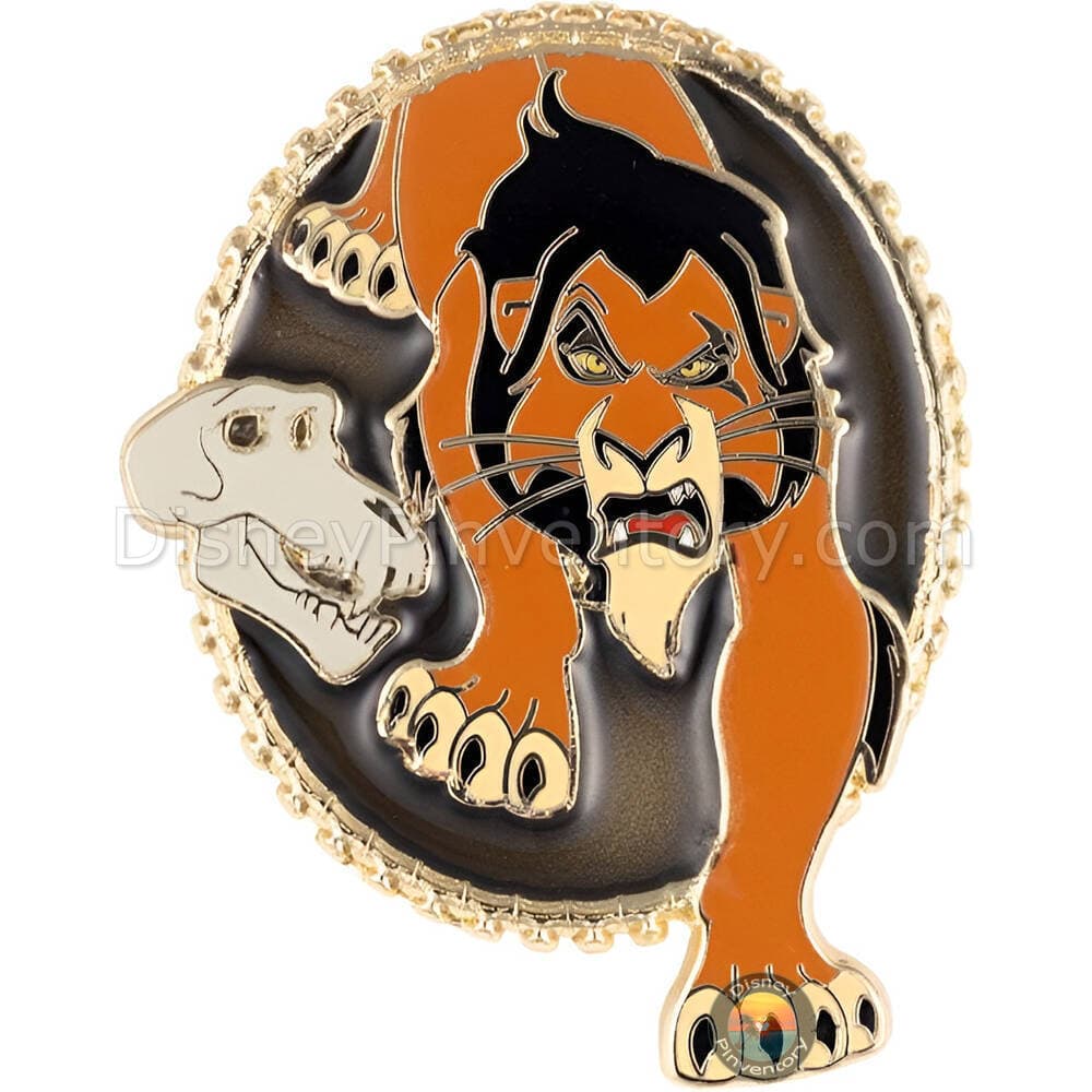 Disney Villains of the Elements Mystery Pin Set - Scar - PALM Exclusive - Pin 50592