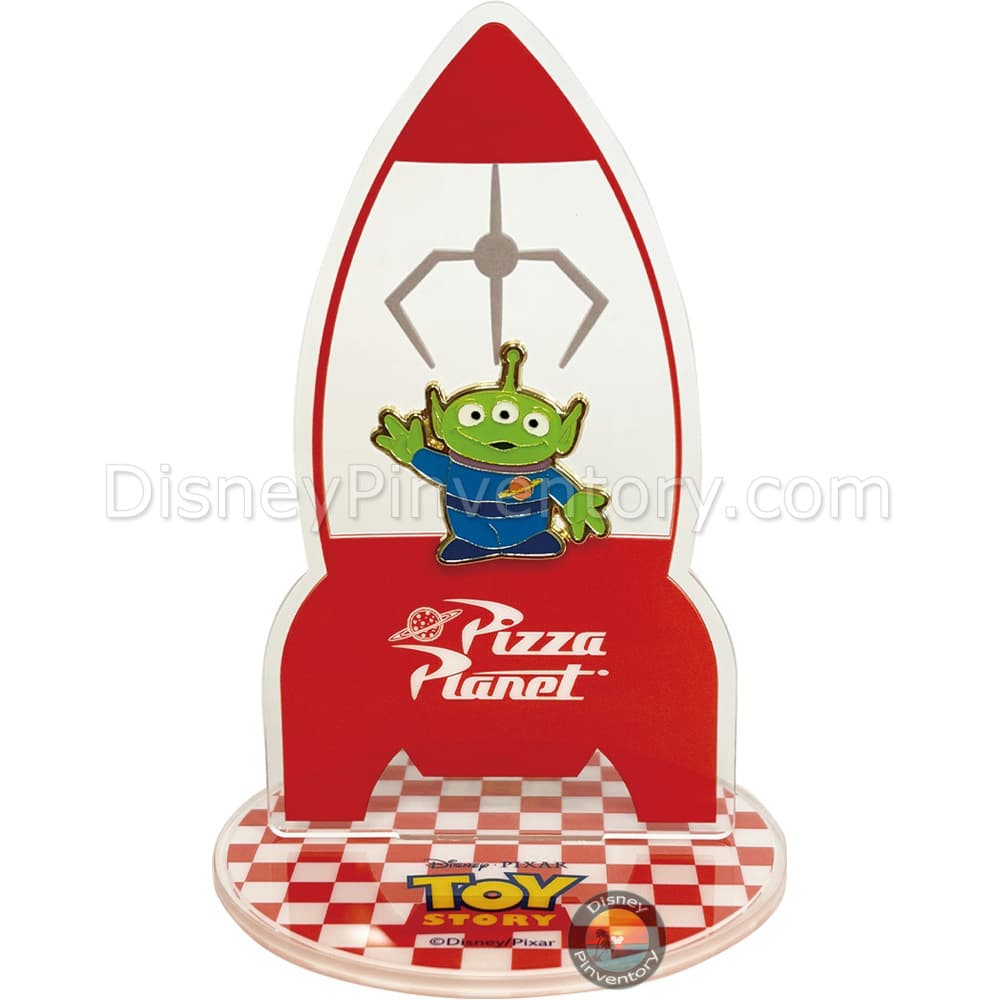 Toy Story Little Green Men Alien Pin & Stand - Pin 50612