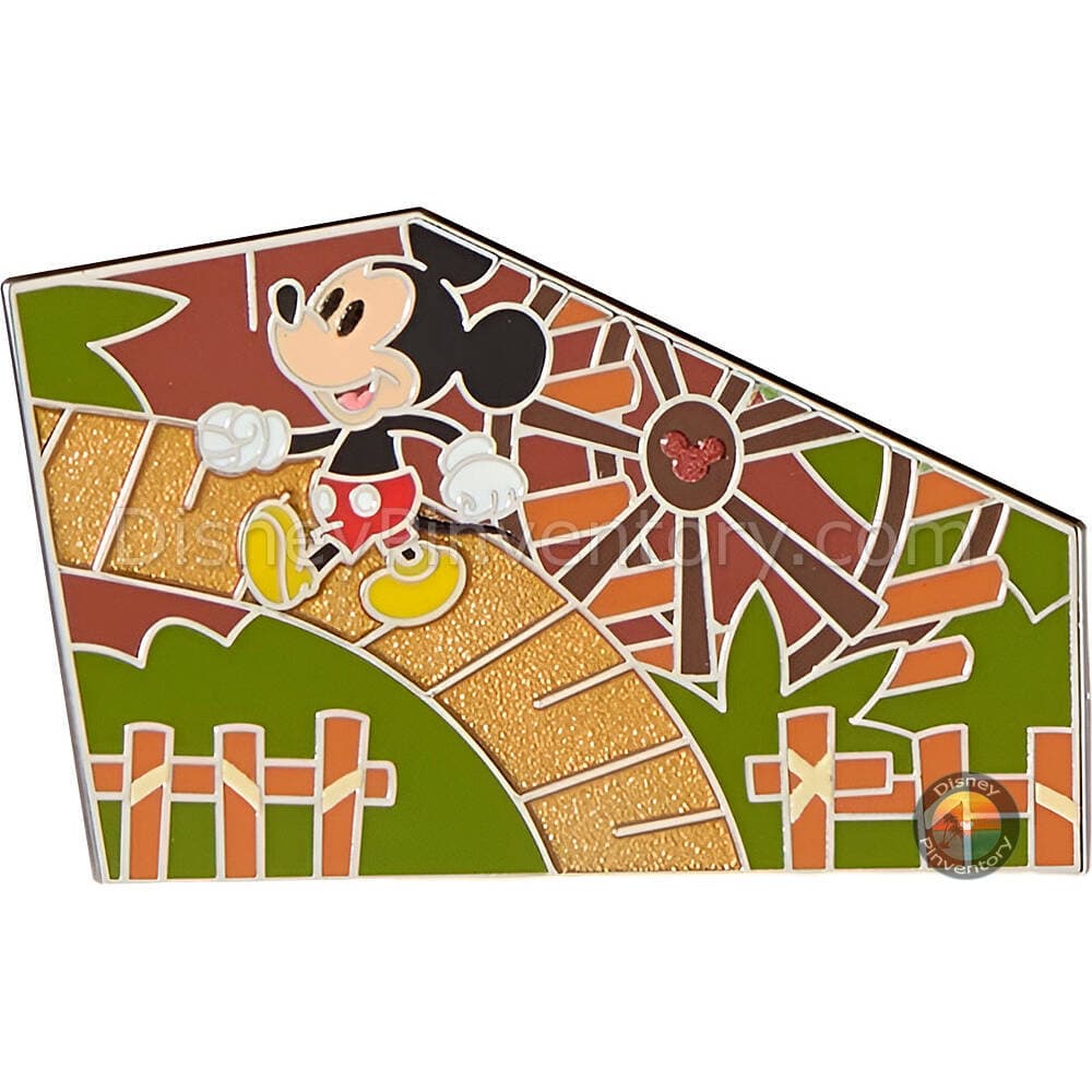 Disneyland Adventureland Treehouse Mystery Pin Set - Disney Attraction Map Puzzles Series - Mickey Mouse - Pin 50643