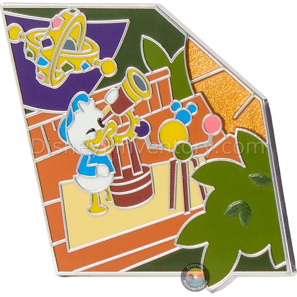 Disneyland Adventureland Treehouse Mystery Pin Set - Disney Attraction Map Puzzles Series - Dewey - Pin 50651