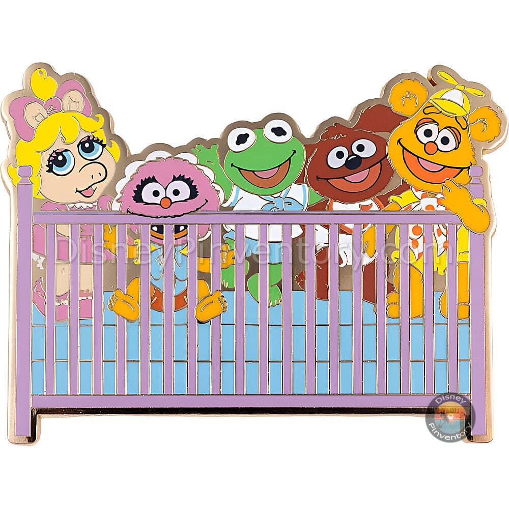 Disney The Muppets Babies Mystery Pin Set - Baby  Muppets in Crib Chaser - PALM Exclusive - Pin 50674