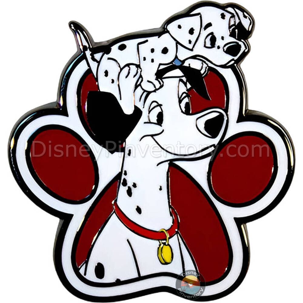 101 Dalmatians Series 01 65th Anniversary Mystery Pin Set - Pongo & Freckles (Y1089) - FiGPiN - Pin 50725