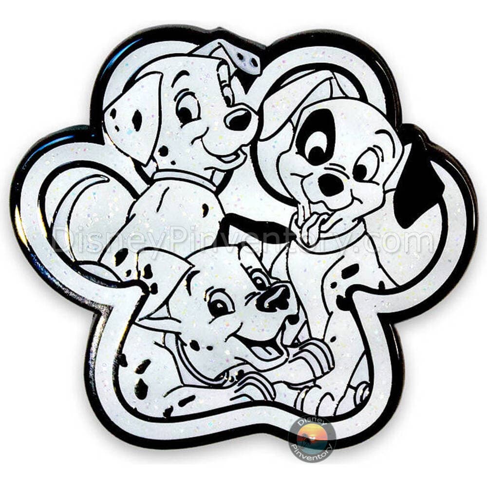 101 Dalmatians Series 01 65th Anniversary Mystery Pin Set - Rolly, Lucky & Patch Group (Y1094) - FiGPiN - Pin 50730