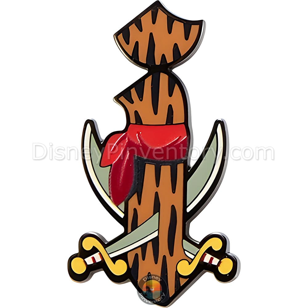 Magic Kingdom Mystery Pin Set - "i" Pirates of the Caribbean - Pin 50761