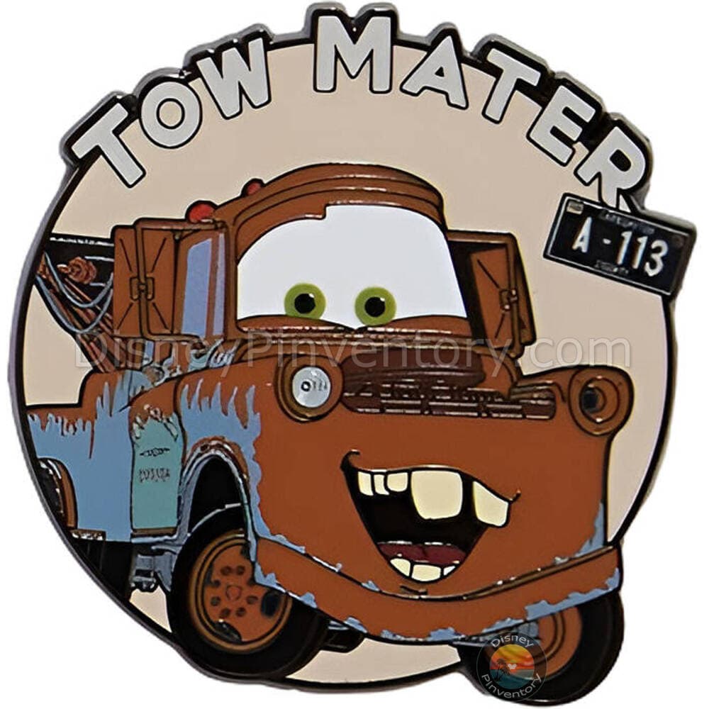 Disney Pixar Cars Tow Mater Blind Box Pin Set - A113  Mater - BoxLunch Exclusive - Pin 50849