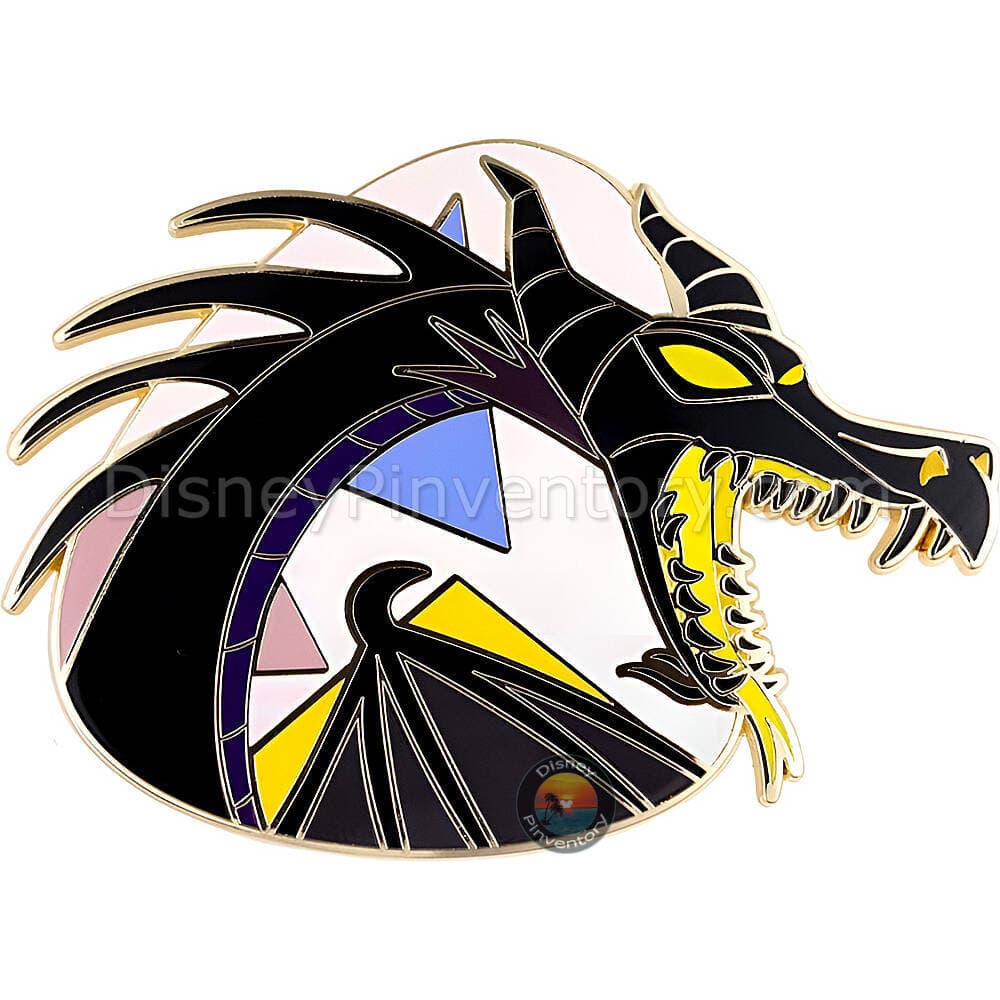 Disney Villains Rewind Mystery Mini Jumbo Pin Set - Maleficent as a Dragon Chaser - PALM Exclusive - Pin 50884