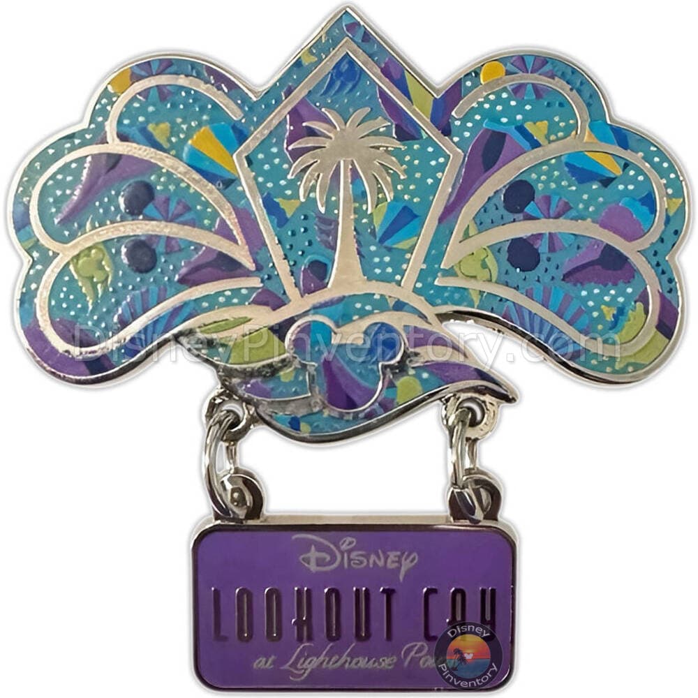 Lookout Cay at Lighthouse Point Dangle Pin - Disney Cruise Line - Pin 50889