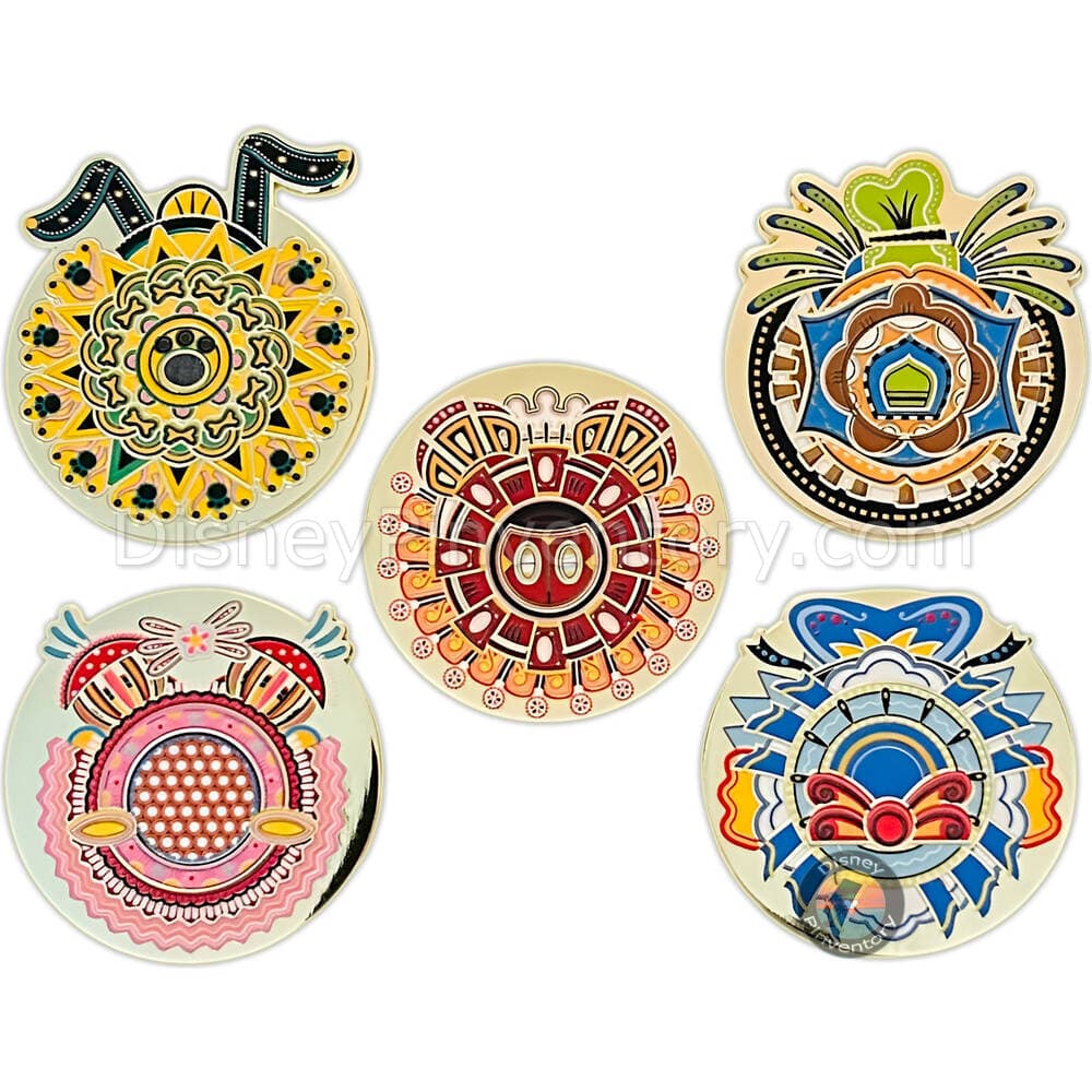 Lookout Cay at Lighthouse Point Pin Set - Disney Cruise Line - Pin 50899