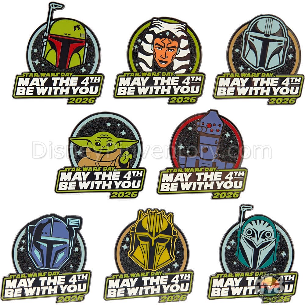 Star Wars Day ''May the 4th Be With You'' 2026 Mystery Pin Set -Star Wars: The Mandalorian                   - Pin 50931