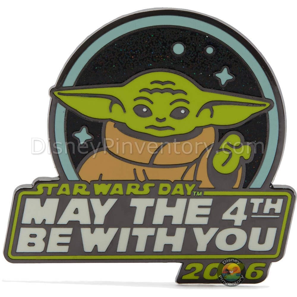 Star Wars Day ''May the 4th Be With You'' 2026 Mystery Pin Set - Grogu - Star Wars: The Mandalorian - Pin 50932