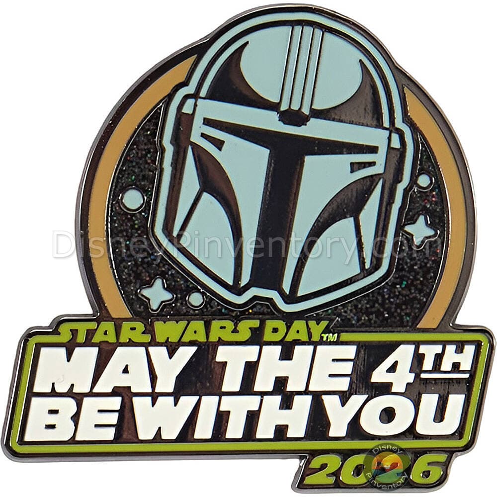 Star Wars Day ''May the 4th Be With You'' 2026 Mystery Pin Set - Din Djarin - Star Wars: The Mandalorian - Pin 50933
