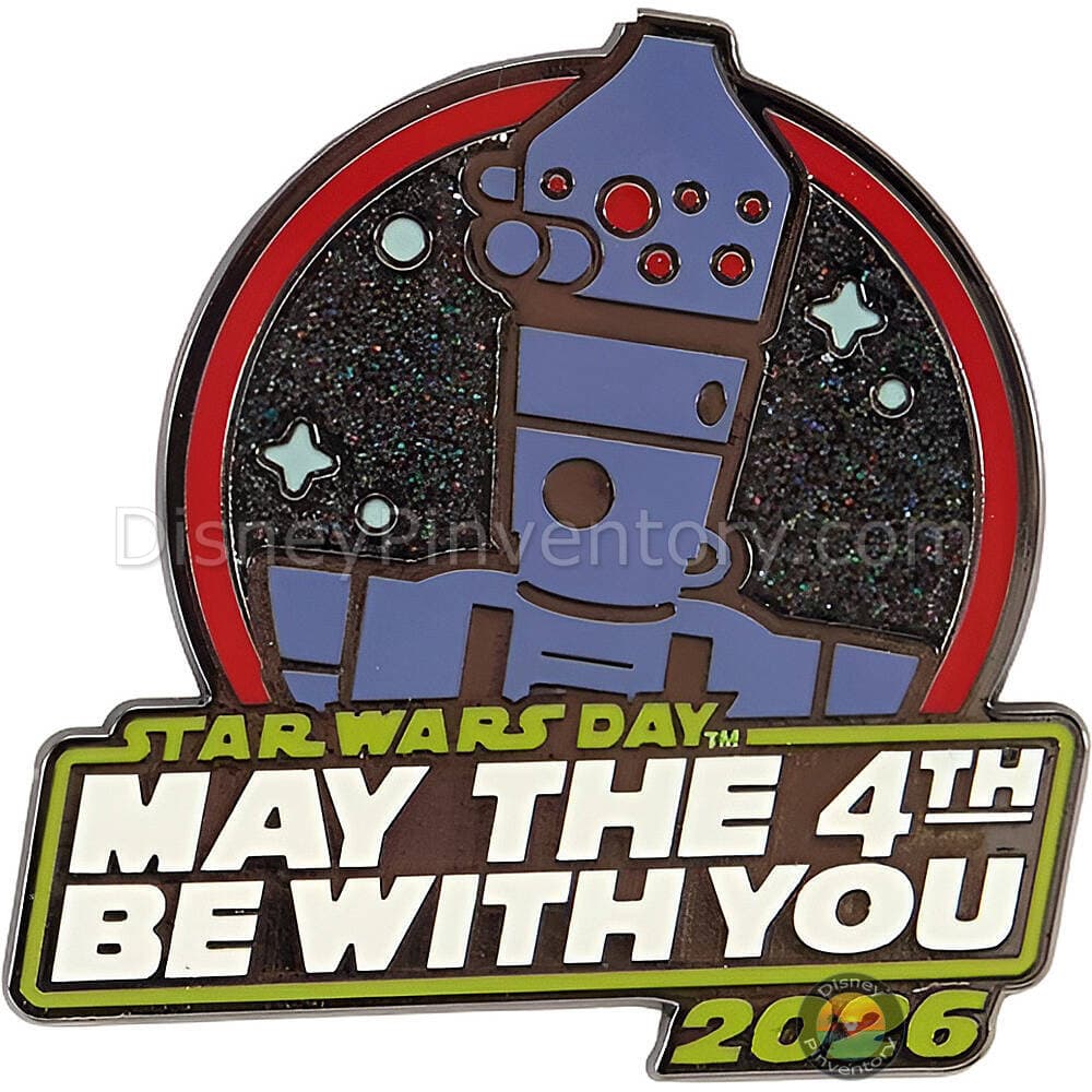 Star Wars Day ''May the 4th Be With You'' 2026 Mystery Pin Set - IG-11 - Star Wars: The Mandalorian - Pin 50939
