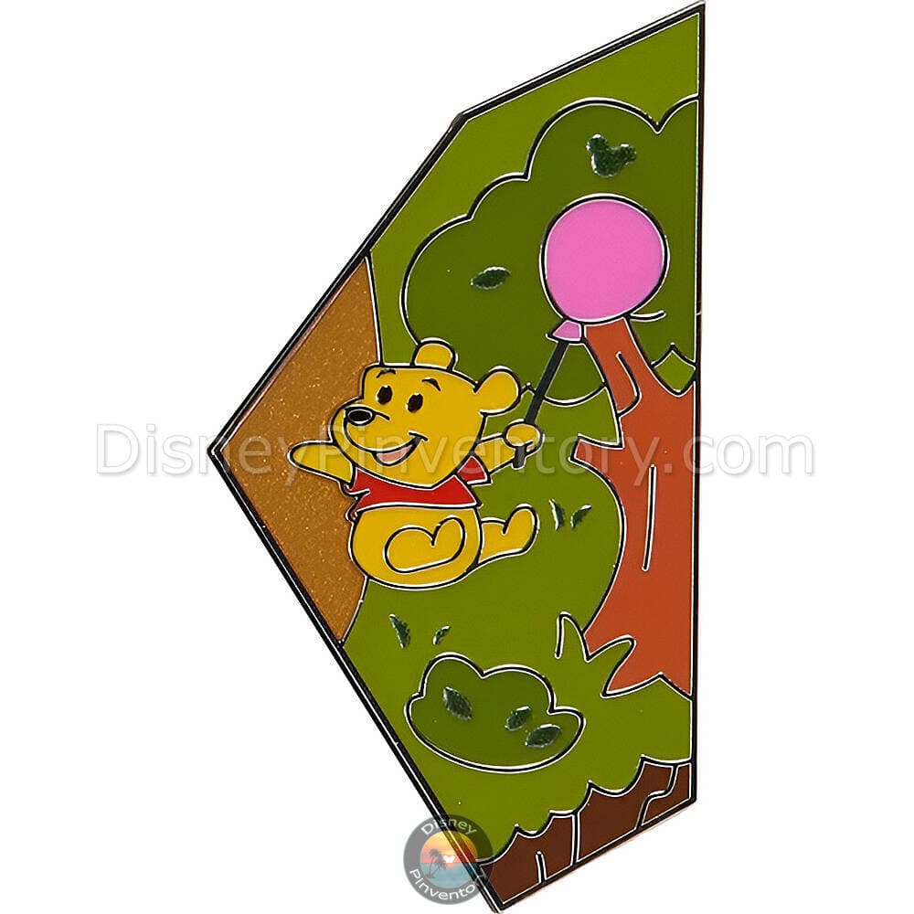 The Many Adventures of Winnie the Pooh Mystery Pin Set - Winnie the Pooh Only - Disney Attraction Map Puzzles Series - Pin 51041