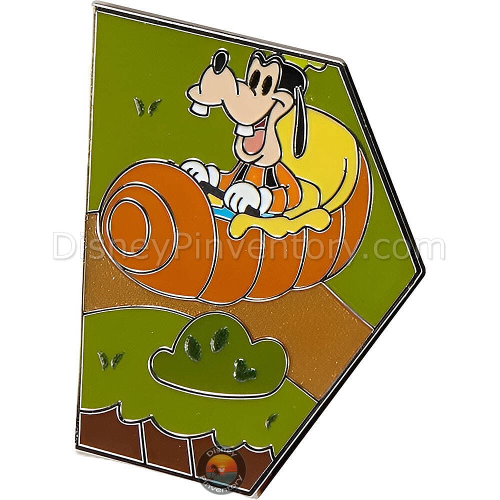 The Many Adventures of Winnie the Pooh Mystery Pin Set - Goofy Only - Disney Attraction Map Puzzles Series - Pin 51049