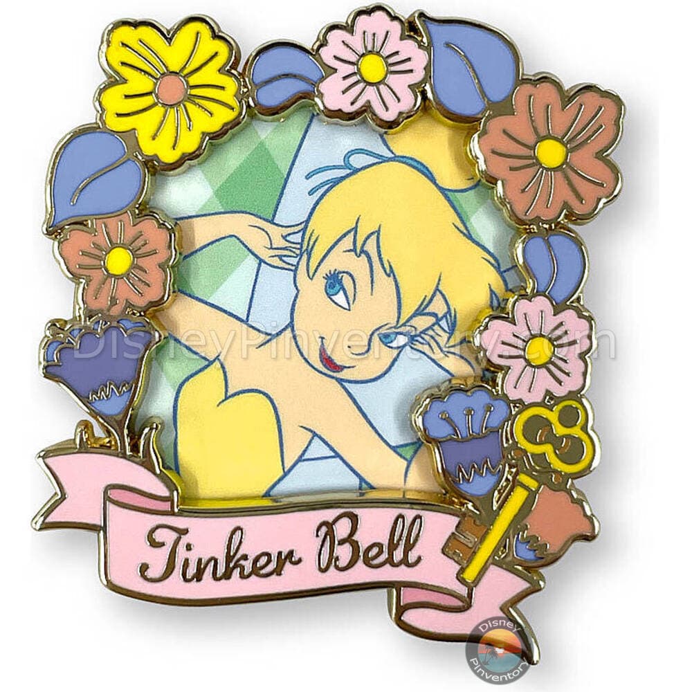 Tinker Bell Floral Pin - Pin 51134