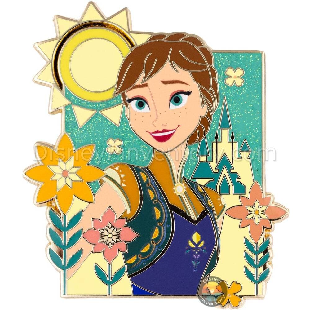 Disney Frozen Anna Mini Jumbo Pin - PALM Exclusive - Pin 51148