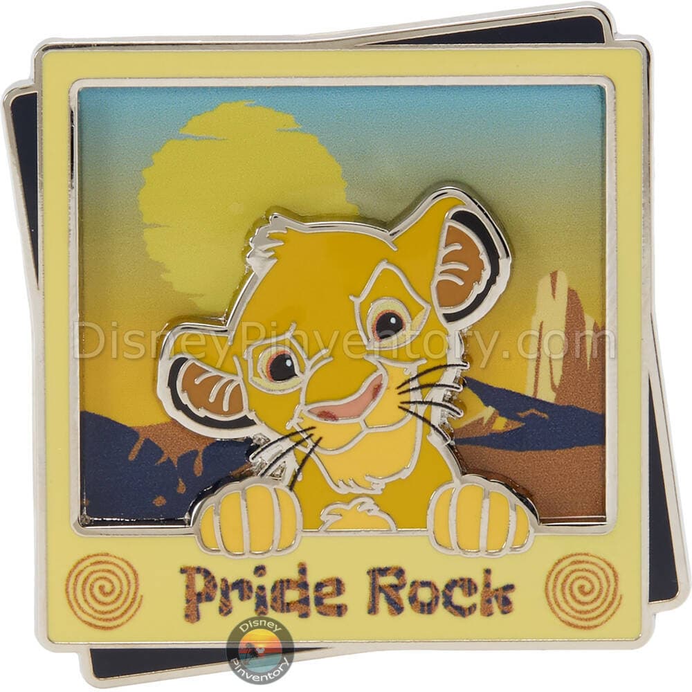 Disney Destinations: Simba Pin - Pride Rock - The Lion King - April - Pin 51162