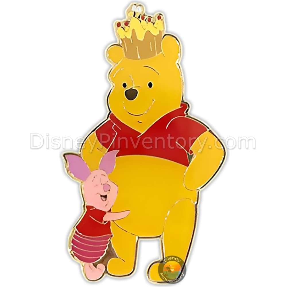 Winnie the Pooh & Friends Let's Celebrate Framed Pin Set - Pooh & Piglet Pin Only - Pin 51165