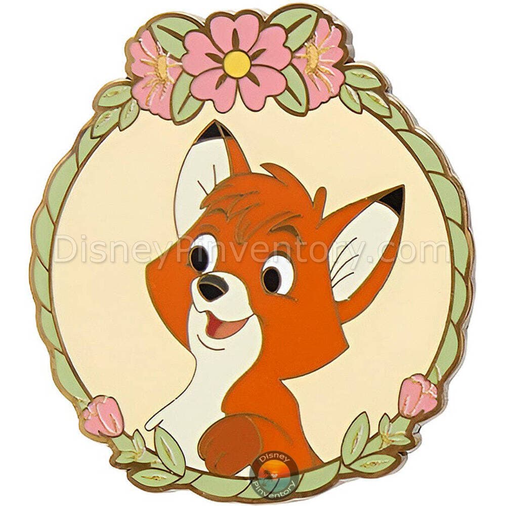Loungefly Disney The Fox And The Hound Character Frame Blind Box Pin Set - Tod - Pin 51217