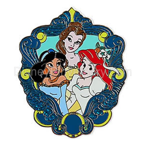 Disney Mall Exclusive - Princess Green Frame Pin - Pin 5322