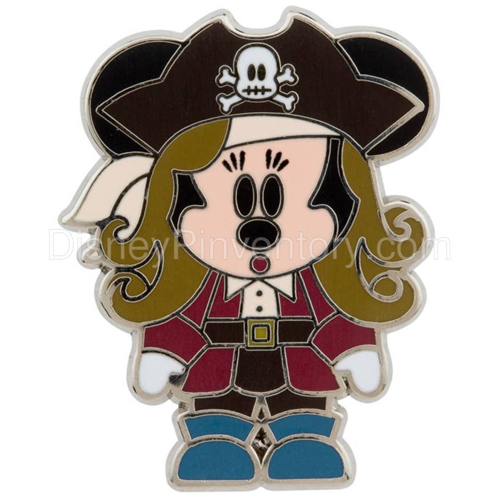 Pirates of the Caribbean Mickey Mouse & Friends Cuties Mini-Pin Set - Minnie Mouse Pin - Pin 5147