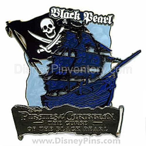 Pirates of the Caribbean: The Curse of the Black Pearl - The Black Pearl - Pin 5406
