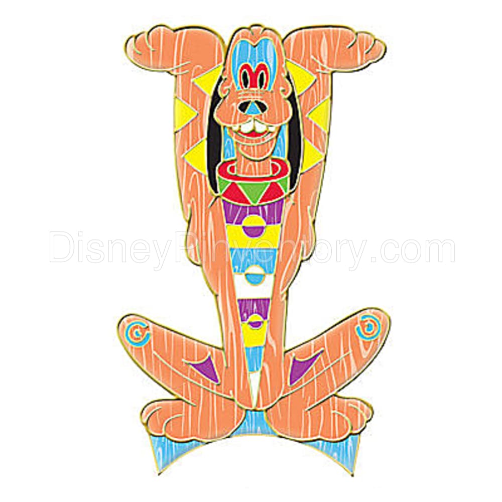 DisneyShopping.com - Fab 6 Totem Pole 6-Pc. Pin Set - Pluto Pin - Pin 5190