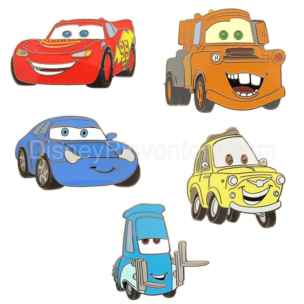 Cars 5-Pc. Pin Set - Pin 5437