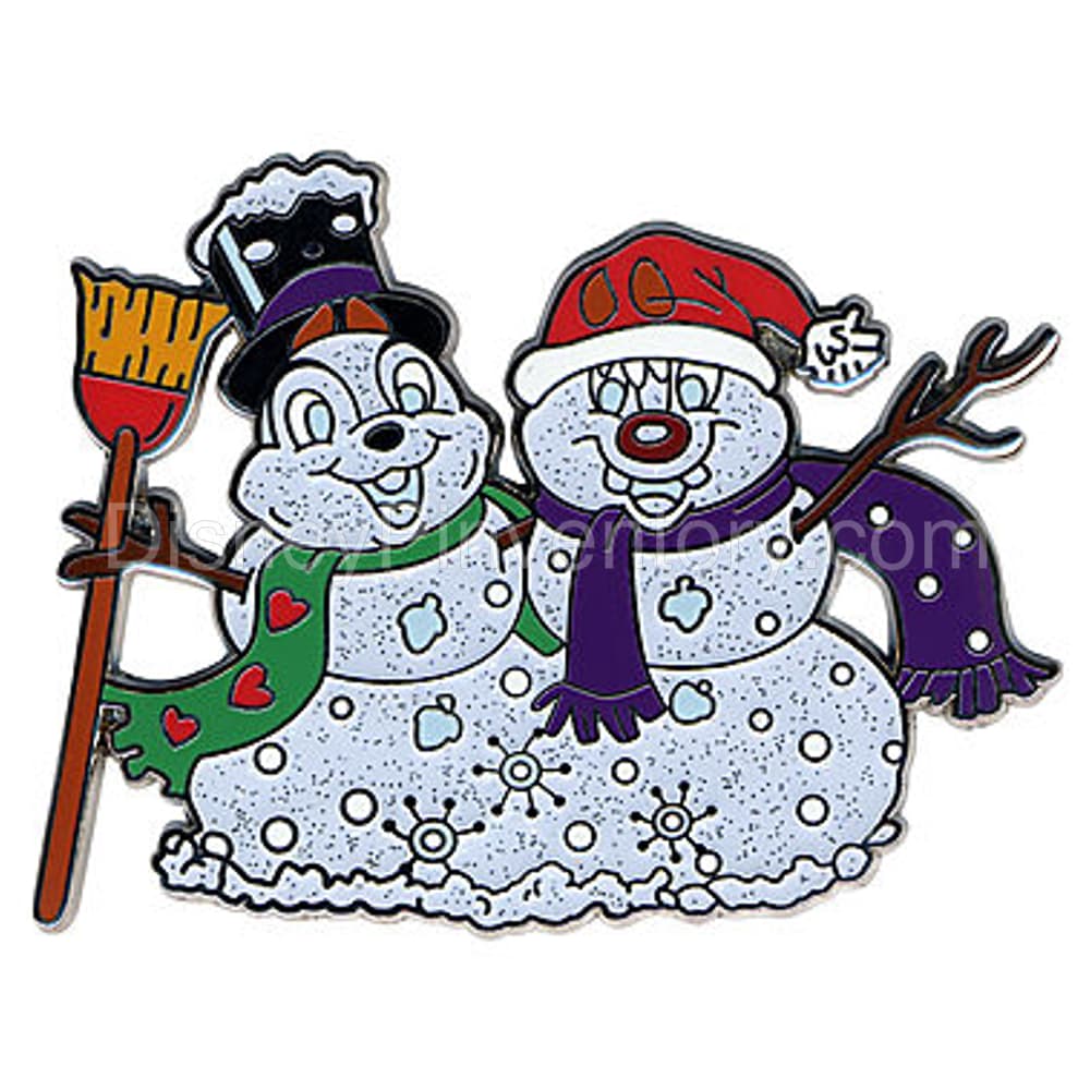 Snowman Likeness Set - Chip and Dale Pin - Pin 5497