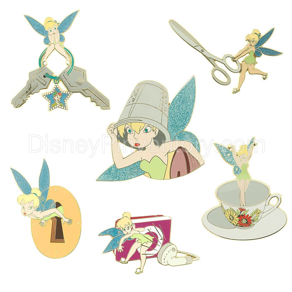 Tinker Bell Set of 6 Pins - Pin 5520