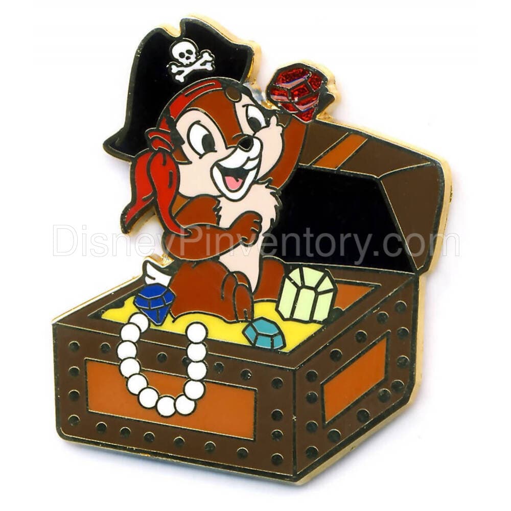 Pirates of the Caribbean - Mystery Tin Pin Set - Chip Pin - Pin 5234