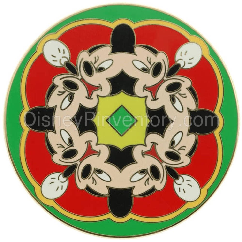 Kaleidoscope Set of 6 Pins - Mickey Mouse Pin - Pin 5262