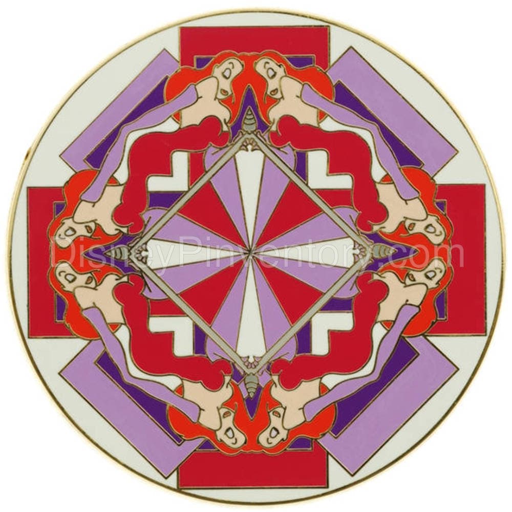Kaleidoscope Set of 6 Pins - Jessica Rabbit Pin - Pin 5266