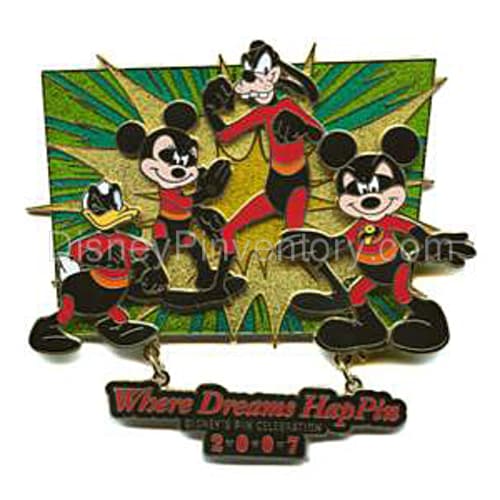 Where Dreams HapPin - Jumbo Pin - The Incredibles - RSP Item 14 - Pin 5275
