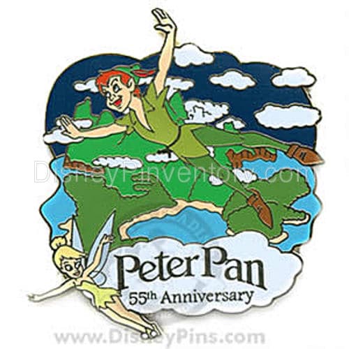 Walt Disney's Peter Pan 55th Anniversary - Pin 5584