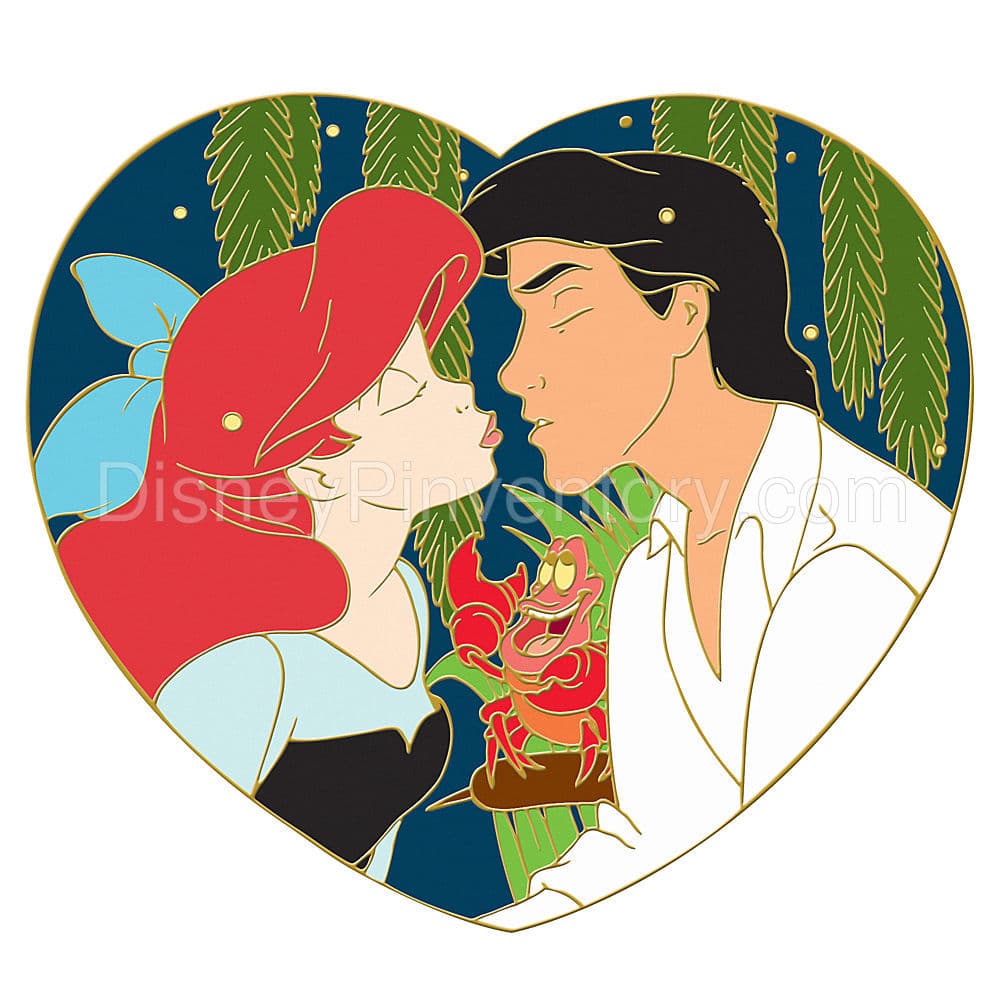 Ariel & Eric Valentine's Day Series Pin - Pin 5683