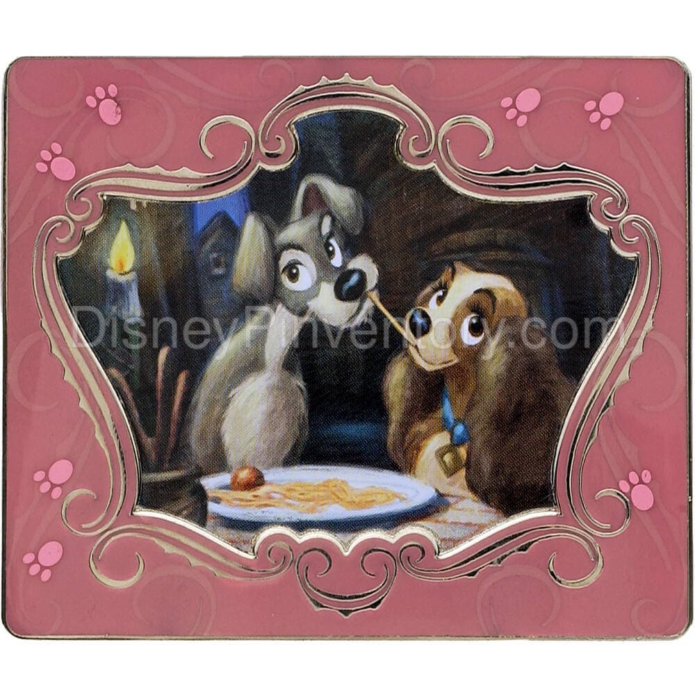 Lady & Tramp Disney Classic Series Jumbo Pin - Pin 5686