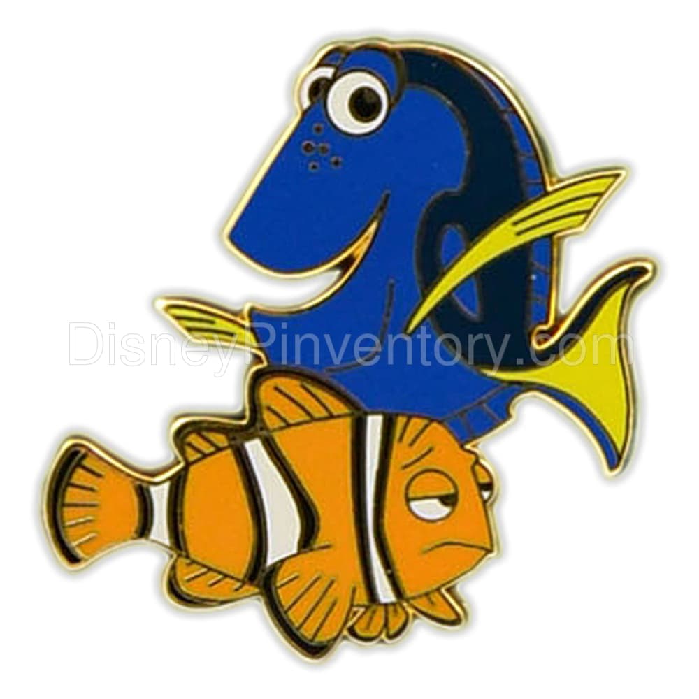 Booster Collection - Disney-Pixar's Finding Nemo - Dory & Marlin Pin - Pin 5833