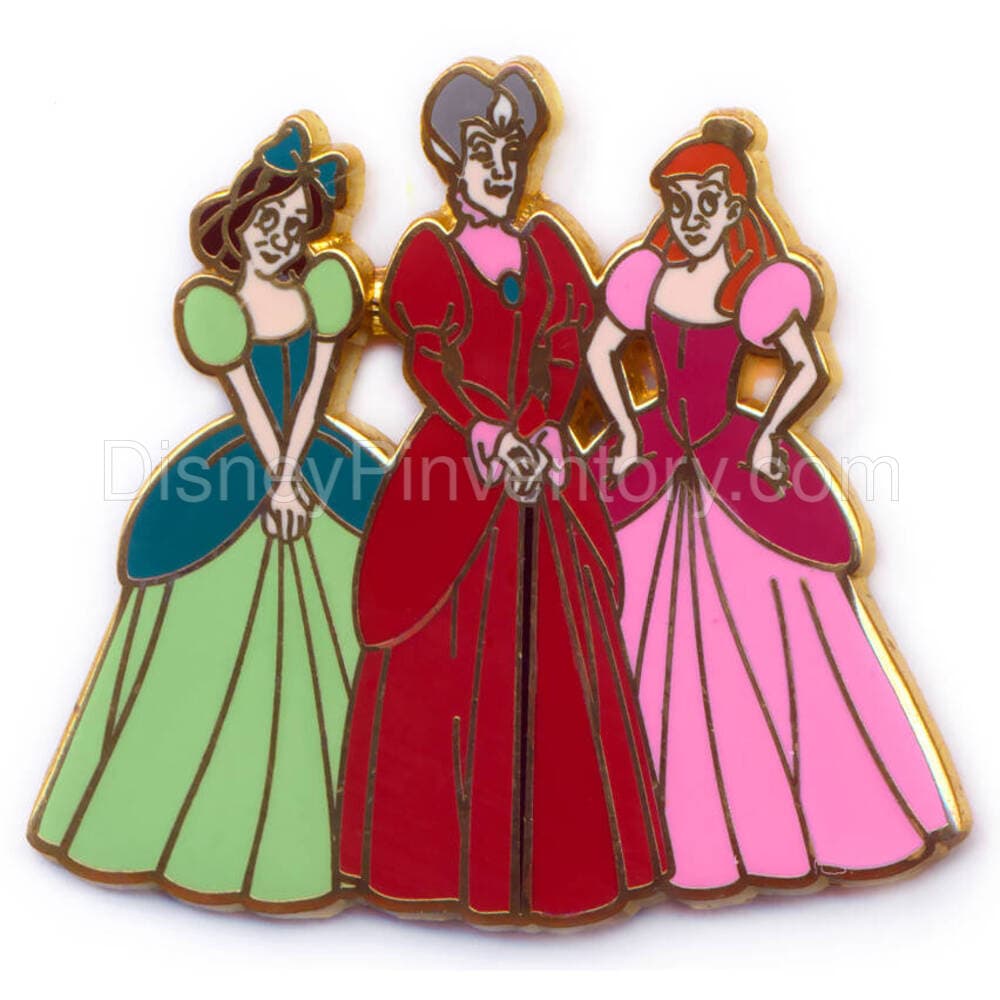 Booster Collection - Walt Disney's Cinderella - Drizella, Lady Tremaine & Anastasia Pin - Pin 5841