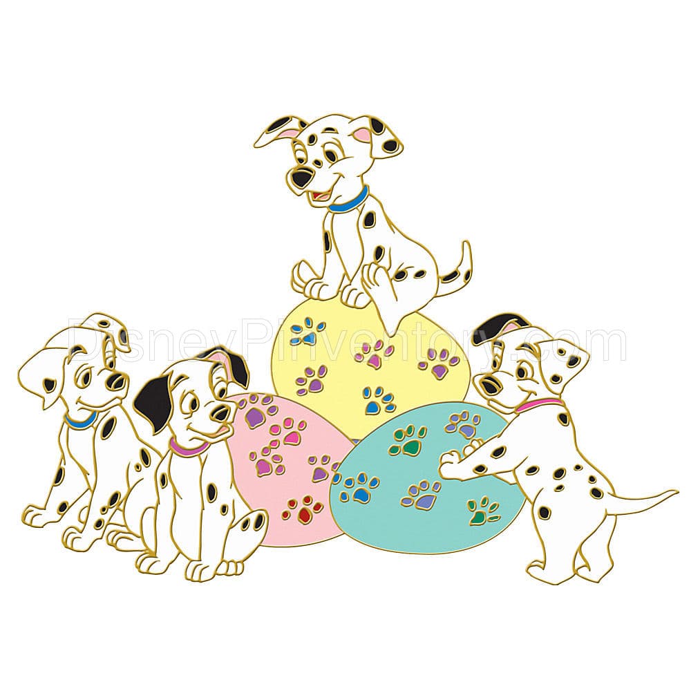 101 Dalmatians Easter Series Pin - Pin 5929