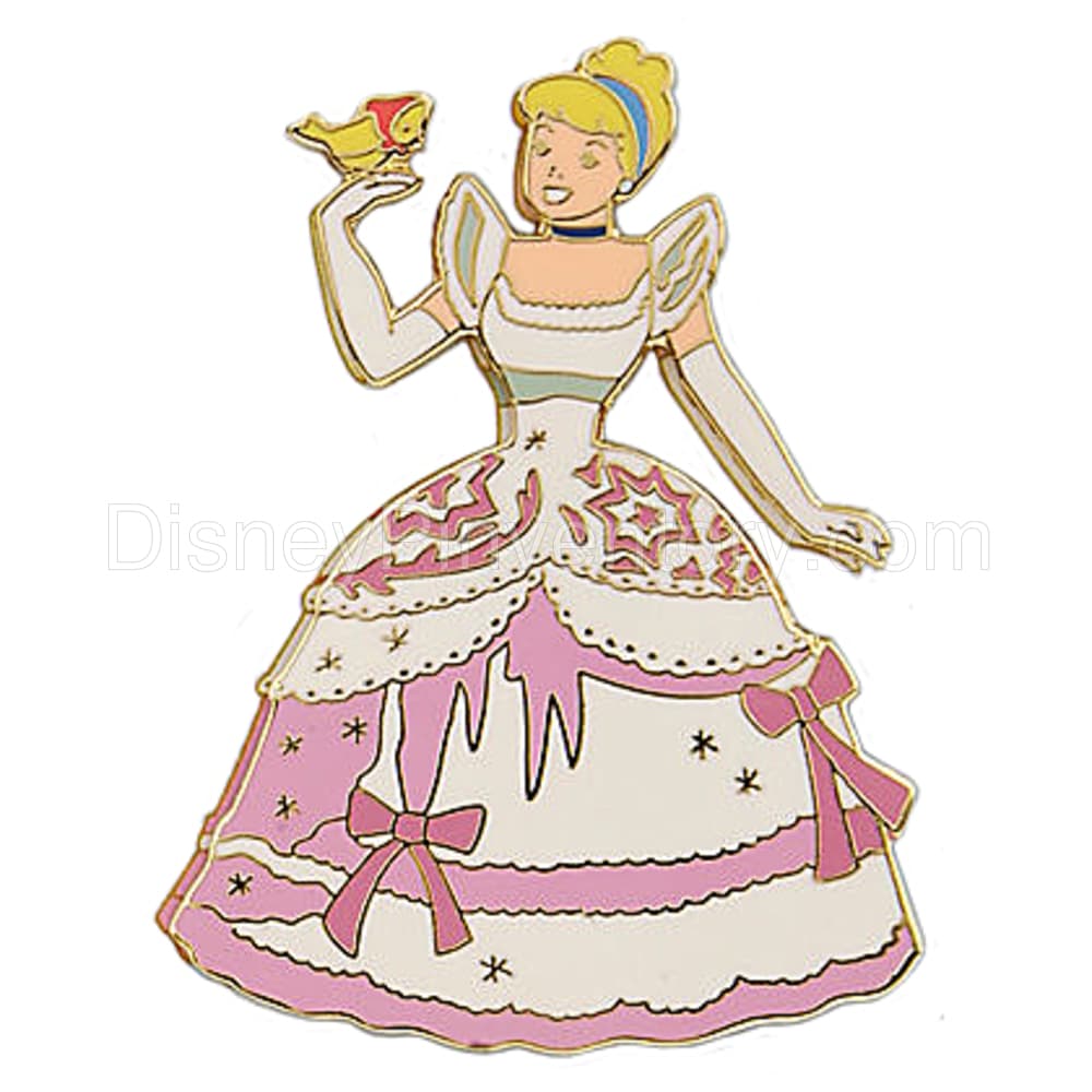 Cinderella Vintage Card Set of 3 Pins - Cinderella Pin - Pin 6079
