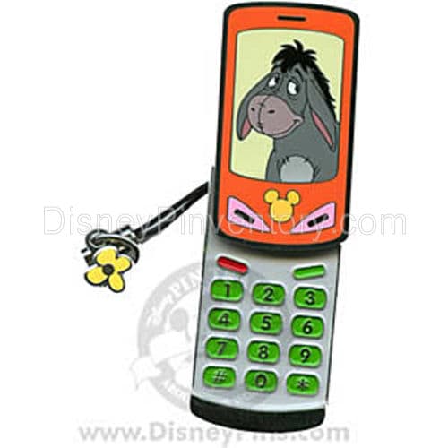 Cell Phone - Eeyore - Pin 6256