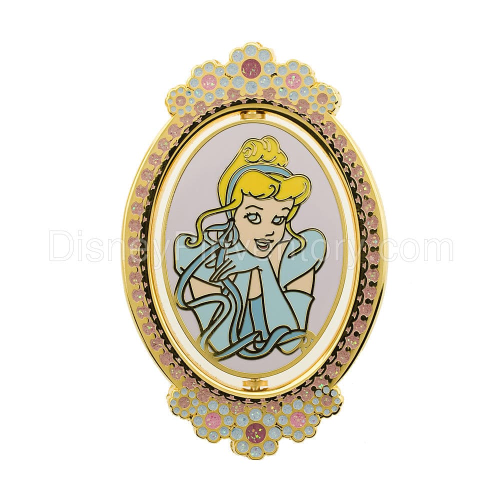 Cinderella Cameo Spinning Series Pin - Pin 6285